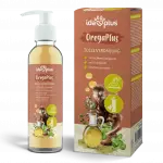 Produkt OregaPlus. Flasche und Produktkarton