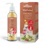 Produkt MiteProtect, Flasche und Produktkarton